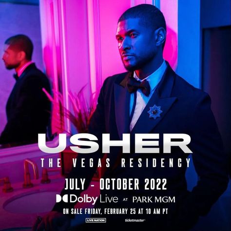 Vegas Residency, Usher Raymond, Third Date, Vegas Shows, The Vegas, Impossible Dream, Custom Cocktails, R&b Music, Las Vegas Shows