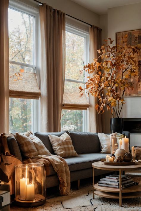 Fall Furniture , Autumn Cozy Fall ,Decor Easy Fall ,
Decor Neutral Fall ,Decor Fall ,Decor Inspiration ,Fall Decor Ideas Autumn Interior Design Living Room, Autumn Colour Living Room, Living Room Autumn Colors, Cozy Fall Living Room Ideas, Grey Couch Living Room Ideas Cozy, Fall Living Room Decor Gray Couch, Fall Curtains Living Rooms, Fall Living Room Decor Autumn, Autumn Decor Grey Living Room