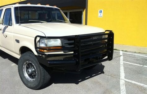 Ranch Hand FBF921BLR Legend Front Bumper for Ford F-Series, Black Ford F150 Custom, 1995 Ford F150, Obs Ford, Diesel Trucks Ford, 1996 Ford F150, Ford Diesel, Full Size Pickup Truck, Ranch Hand, Old Ford Trucks