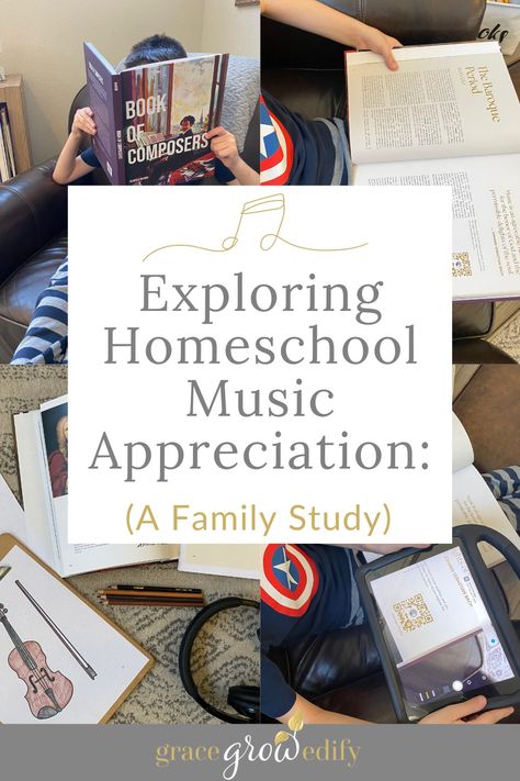 Exploring Homeschool Music Appreciation: A Family Study Romantic Period Music, Homeschool Music Curriculum, Composer Study, Music Study, High School Music, Teaching Character, Homeschool Music, Homeschool Lesson Plans, Homeschool Routine