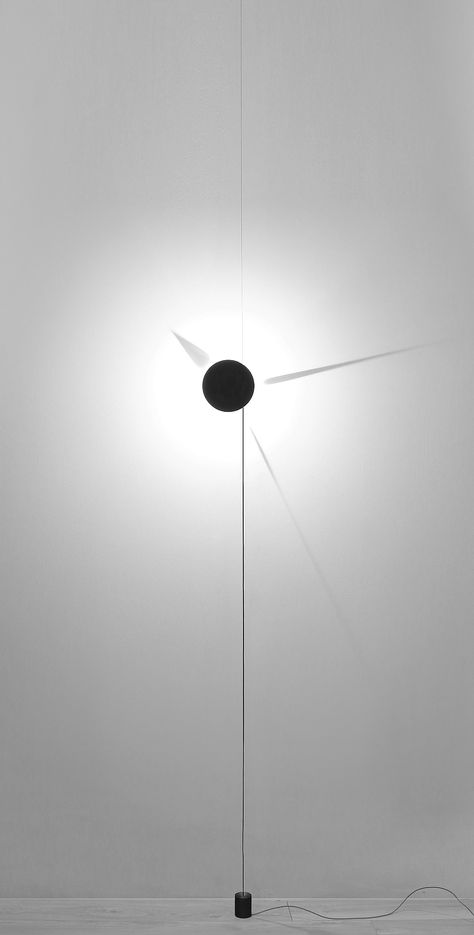 Shadow Clock by Poetic Lab. - Design Is This Minimalist Products, Eden Design, Pod Chair, Led Wall Clock, Wall Watch, Black Wall Clock, Pendulum Clock, Wall Clock Design, Interior Paint Colors