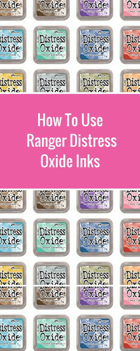 How To Use Ranger Oxide Distress Inks | Creative Scrapbooker Magazine #scrapboking #cardmaking Thanksgiving Scrapbook, Distress Ink Techniques, Distress Markers, Tim Holtz Distress Ink, Stamp Tutorial, Card Making Tips, Scrapbooking Techniques, Scrapbooking Photo, Distress Oxide Ink