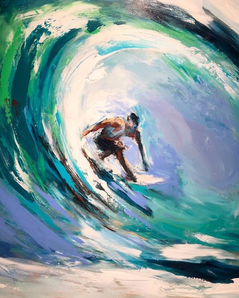 Surf Art Painting, Surf Illustration, Retro Surf Art, Surfer Art, Surf Painting, Soul Surfer, Surfing Pictures, Hawaiian Art, Surf Shack