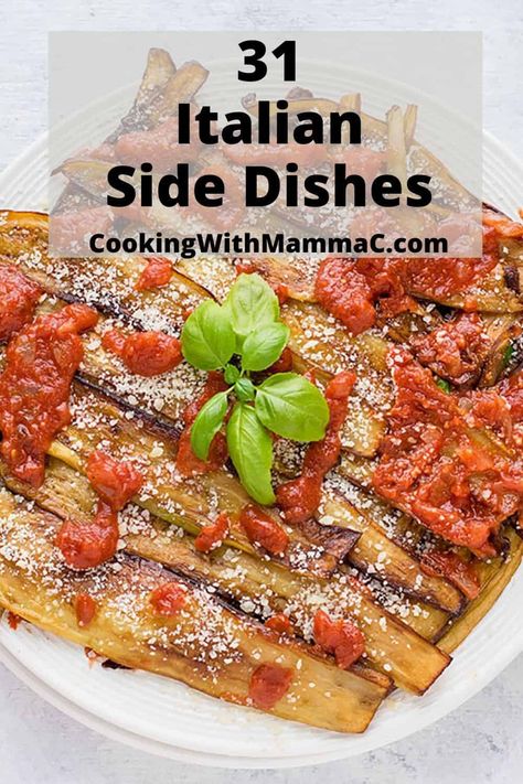 Italian Vegetable Dishes, Italian Dinner Menu, Lasagna Side Dishes, Pizza Side Dishes, Authentic Italian Dishes, Italian Side Dishes, Potluck Side Dishes, Italian Dinner Party, Easter Side Dishes