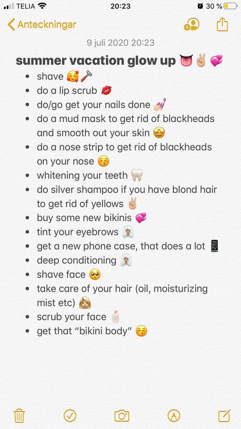 summer vacation glow up checklist 💞 Beauty Routine Checklist, Baddie Tips, Get Rid Of Blackheads, Vie Motivation, Oral Health Care, Summer Glow, Glow Up Tips, School Looks, Tooth Decay