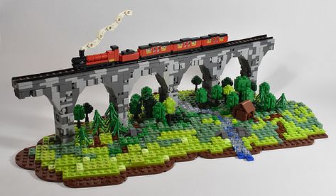 Lego Display Shelf, Lego Hogwarts, Lego Club, Lego Micro, Lego Display, Micro Lego, Lego Trains, Lego Photo, Lego Craft