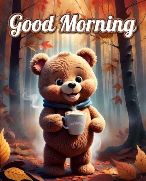 10 Good Morning Quotes That Will Make Your Week Special Good Morning Bear, Prayer For My Friend, Cute Morning Quotes, Teddy Bear Quotes, Funny Good Morning Messages, Morning Gifs, Coffee Quotes Morning, Good Morning Cartoon, Good Morning Happy Thursday