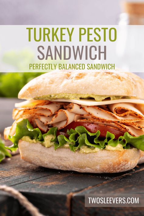 Turkey Pesto Sandwich Recipe | Better Than Starbucks Turkey Pesto Sandwich Recipes, Turkey Pesto Croissant Sandwich, Turkey Pesto Mozzarella Sandwich, Turkey Recipes Sandwich, Simple Turkey Sandwich, Turkey Club Sandwich Recipe, Healthy Turkey Sandwich Recipes, Smoked Turkey Sandwich Recipes, Sandwich Recipes For Work