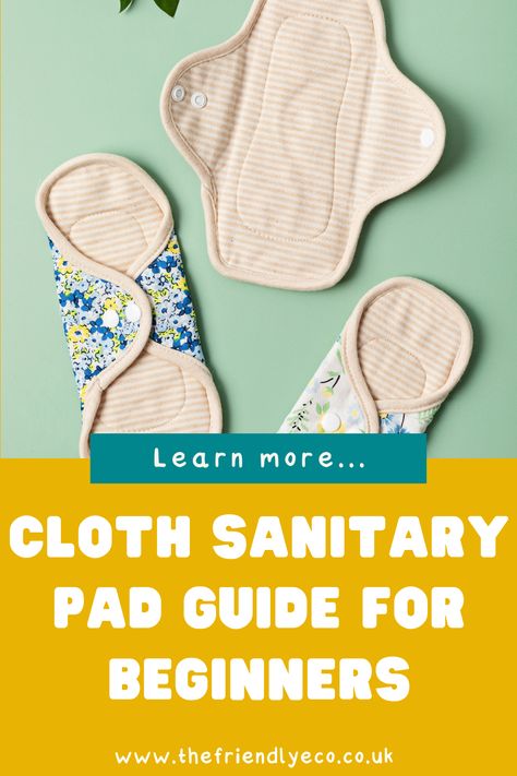 From reusable pads to period pants, if you're a beginner to the world of reusable menstrual products then this guide is for you. From washing to wearing, we explain how to use cloth pads and the best way to keep them in great condition. For more eco-friendly tips, products and ideas, head to www.thefriendlyeco.co.uk/blogs/sustainable-living or follow @thefriendlyecouk on Instagram. GET 10% OFF YOUR FIRST PURCHASE, USE CODE: NEWBIE10 Reusable Pad Pattern, Reuseable Pads, Reusable Cloth Menstrual Pad Patterns Free, Diy Cloth Pads, Cloth Pad Pattern, Menstrual Products, Cloth Sanitary Pads, Reusable Menstrual Products, Reusable Pads