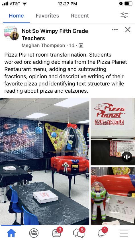 Planet Room, Adding Decimals, Adding And Subtracting Fractions, Subtracting Fractions, Pizza Planet, Text Structure, Star Cluster, Descriptive Writing, Adding And Subtracting