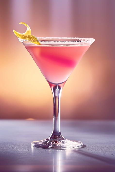 Sparkling and Refreshing Pink Gin Recipe #cocktails #cocktailrecipes #classiccocktails Pink Cocktails Recipes, Drink Rosa, Pink Gin Recipe, Speakeasy Decor Bar, Pink Gin Cocktails, Gin Recipe, Speakeasy Decor, Cocktail Pink, Gin Recipes