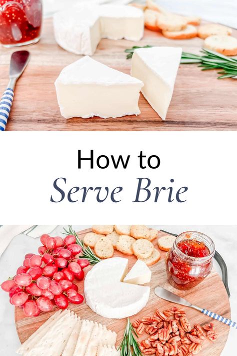 Fresh Cheese Recipe, Baked Brie Cheese, Brie Cheese Recipes, Baked Brie Recipes, Pairing Ideas, Brie Recipes, Wine White, Cheese Pairings, Charcuterie Platter