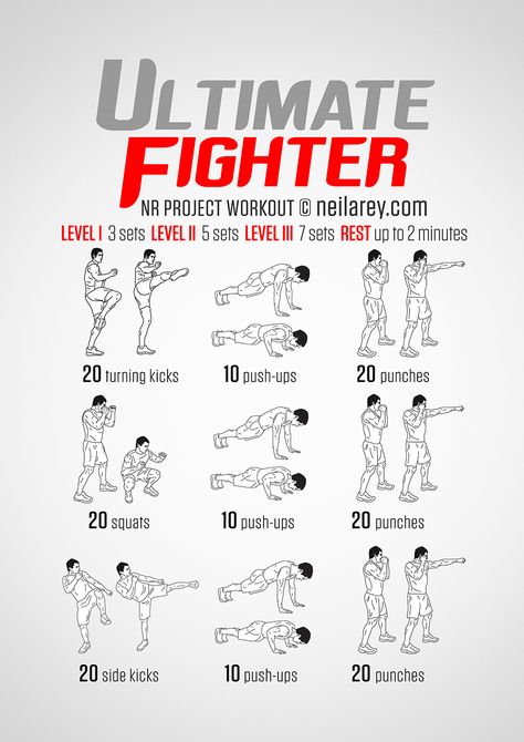 Ultimate Fighter workout Mma Workout Routine, Darebee Workout, Hero Workouts, Fighter Workout, Superhero Workout, Latihan Dada, Mma Workout, Trening Sztuk Walki, Best Workouts