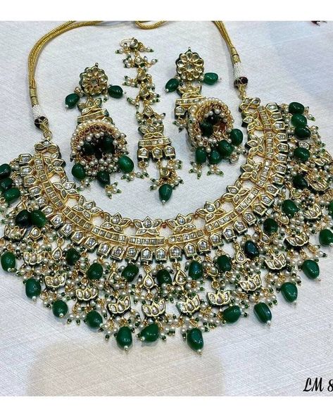 Check out this item in my Etsy shop https://www.etsy.com/in-en/listing/1359174894/designer-sabyasachi-inspired-bridal Indian Bridal Necklace, Kundan Bridal Set, Emerald Green Jewelry, Jewelry Indian Wedding, Sabyasachi Jewelry, South Indian Bridal Jewellery, Bridal Nose Ring, Bridal Necklace Designs, Kundan Jewellery Set