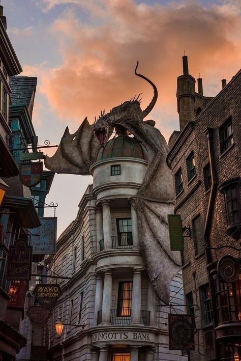 Summer Trip, Universal Orlando, A Dragon, Orlando, Harry Potter, Building, Disney