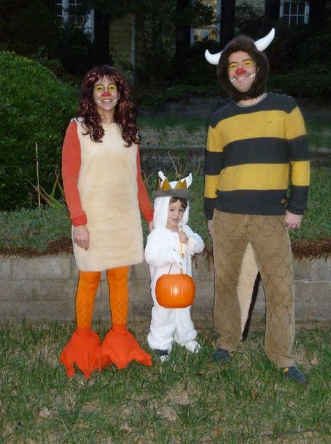 Where the Wild Things are Where The Wild Things Are Family Costume, Where The Wild Things Are Costume, Wild Things Costume, Disney Halloween Parties, Daydream Believer, Couples Halloween, Family Costumes, Family Halloween Costumes, Movie Costumes