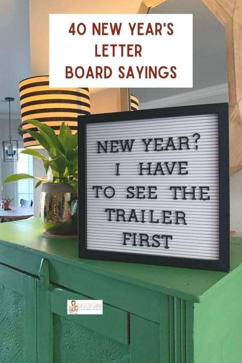 New Year Letterboard Quotes 2024, Funny Marquee Signs, Funny Quotes For New Year, Marquee Board Quotes, Funny New Years Letterboard, New Year Sayings For Letter Board, New Year Sarcastic Quotes, New Year Letter Board Funny, Funny January Letterboard