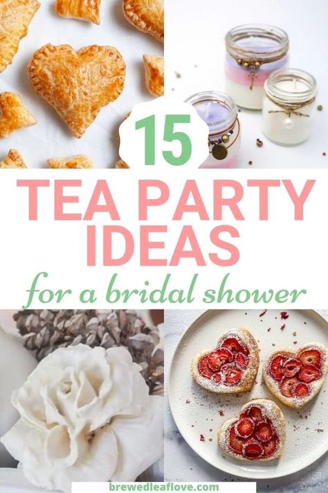 Garden Tea Party Food Ideas, Teacup Party Favors, Wedding Shower Tea Party Ideas, English Tea Bridal Shower Ideas, Wedding Shower Tea Party, Tea Party Bridal Shower Ideas Food, Tea Party Shower Bridal, Tea Themed Bridal Shower Ideas, Kitchen Tea Ideas Bridal