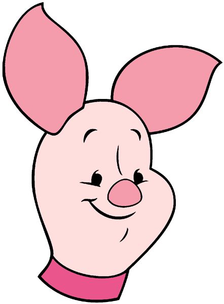 Piglet Face, Disney Diy Christmas Ornaments, Playing Card Tattoos, Winnie The Pooh Drawing, Piglet Winnie The Pooh, Disney Diy Crafts, Easy Disney Drawings, Face Stencils, Disney Printables