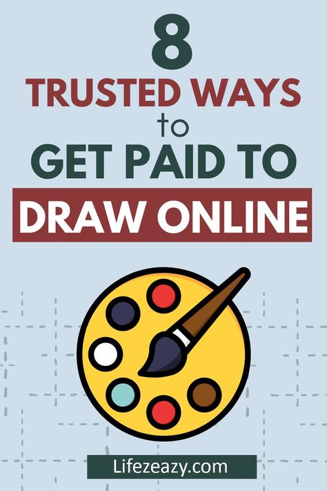 If you enjoy drawing and want to get paid for it online, I'm sure you'll enjoy these 8 methods for getting paid to draw online. You can find awesome sites where you can sell your portrait to earn money. #makemoney #makemoneyonline #drawing Drawing Sites, Selling Handmade Items, Money Management Advice, Easy Jobs, Selling Art Online, Marketing Skills, Writing Blog Posts, Instagram Ads, How To Get Money