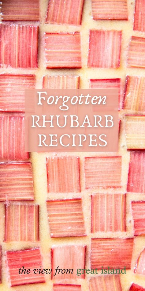 Healthy Rhubarb Recipes, Rhubarb Desserts Recipes, Rhubarb Cookies, Best Rhubarb Recipes, Rhubarb Bread, Rhubarb Desserts, Rhubarb Crumble, Rhubarb Pie, Rhubarb Recipes