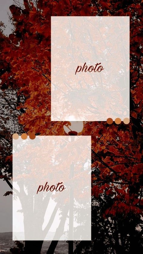 Templates Instagram Stories Landscape, 2 Photo Instagram Story Ideas, Rose Day Instagram Story, 2 Photo Frame Background, Instagram Story Ideas Two Photos, Autumn Story Ideas, Insta Template Story, Autumn Story Instagram, Background For Insta Story