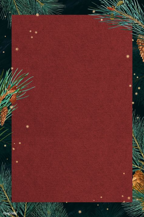 Blank rectangle Christmas frame design | premium image by rawpixel.com / eyeeyeview Poster Christmas Design, Invitation Frame Design, Christmas Ads Design, Christmas Poster Design Graphics, Christmas Cards Design Graphics, Hny Card, Christmas Design Graphic Illustration, Christmas Poster Design Ideas, Christmas Poster Background