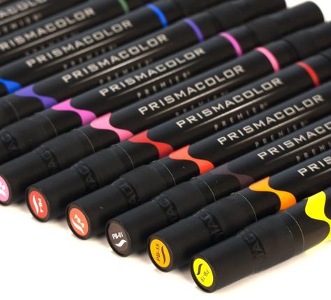 'How to Color With Prismacolor Markers...!' (via eHow) Prisma Color Markers, How To Color With Markers, Prisma Markers, Marker Tutorial, Brush Tip Markers, Painting With Watercolors, Markers Art, Prismacolor Markers, Alcohol Ink Markers