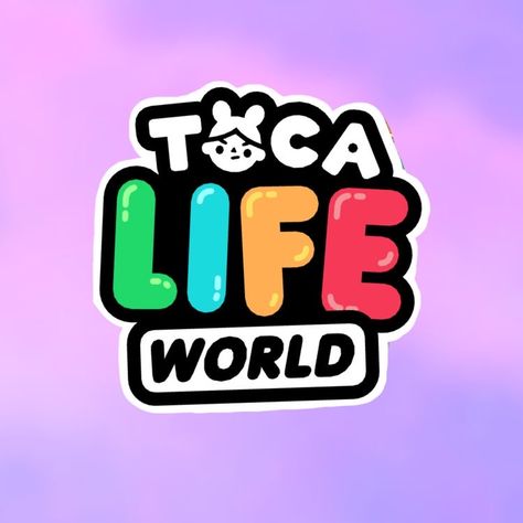 Toca Life World, Toca Life, Youtube Logo, Purple