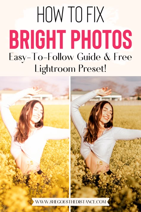 Photo Editing Cheat Sheets, Editing Flash Photos, How To Fix Overexposed Photos, How To Edit Photos Professionally, How To Edit Overexposed Photos, Best Way To Edit Photos, Background Editing Photos, Lightroom Tips Photo Editing, How To Edit Bright Photos