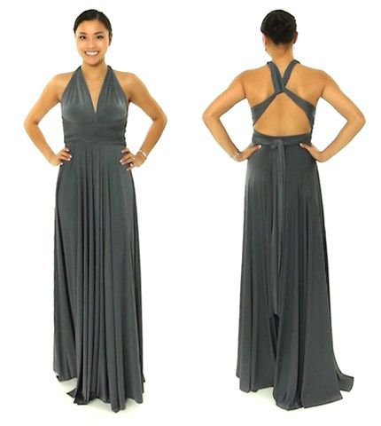 Henkaa: Annabelle Infinity Dress Ways To Wear, Infinity Dress Styles, Semi Formal Mujer, Prom Dresses Boho, Long Formal Gowns, Maxi Bridesmaid Dresses, Grey Maxi Dress, Evening Dresses Plus Size, Infinity Dress