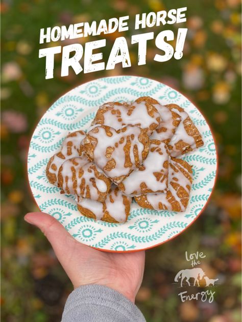 Pumpkin Poppies Horse Treats Recipe, Pumpkin Apple Cider, Horse Cookies Recipes, Horse Blankets Winter, Recipe With Pumpkin, Homemade Horse Treats, Pet Treats Recipes, Horse Cookies, Horse Food