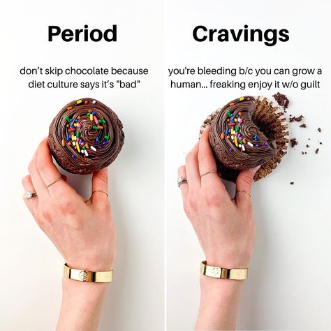 Colleen Christensen, RD on Instagram: “What period cravings do you get?! 🍫🧁🍔Let me know in the comments!👇👇👇 .  TBH… I’m on my period RN. 🙋‍♀️I’m an open book, what can I say.…” Colleen Christensen, Period Meals, Period Cravings, Cardiac Diet, Sample Meal Plan, Heart Healthy Diet, Ice Cream Day, Diet Culture, Fat Fast