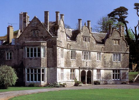 Warmwell House | Warmwell House, Warmwell Dorset, (Jacobean Manor) Built in 1619, site of earlier building of 1526 Jacobean Manor House, Waddesdon Manor, Tredudwell Manor, Manor House Castle Combe, Brandywine Manor House, Country Manor House, English Country Manor, English Houses, British Castles