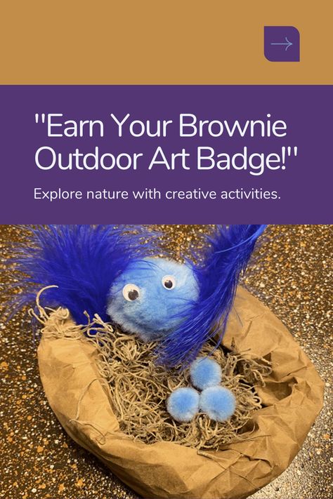 If you're looking for ideas to make your meeting more fun while discovering the great outdoors and getting creative, you have come to the right place. Use some of these activities below to get outdoors, create fantastic art masterpieces with your girls, and earn the Brownie Outdoor Art Creator Badge. Brownie Meeting Ideas, Bird In A Nest, Backyard Games Kids, Brownie Girl Scout, Meeting Planning, Animal Yoga, Explorers Activities, Troop Leader, Art Masterpieces