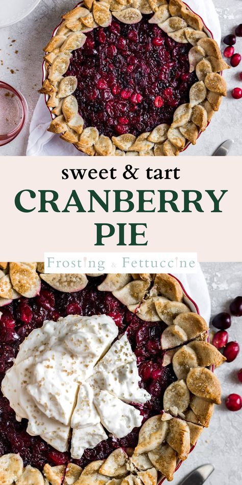 Cranberry Pie Easy, Cranberry Raspberry Pie, Cranberry Curd Pie, Cranberry Pie Thanksgiving, Fall Fruit Pie, Cranberry Cherry Pie, Cranberry Walnut Pie, Cranberry Orange Pie, Cranberry Pies