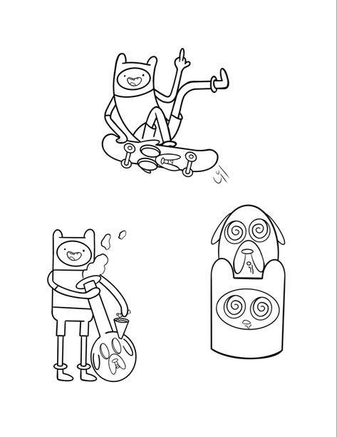 Adventure time flash tattoo sheet #adventuretime #adventuretimetattoo #tattoo #jake #tattooart #tattooideas #tattoo #tattoodesign Adventure Time Flash Sheet, Finn Tattoo Adventure Time, Finn The Human Tattoo, Jake Adventure Time Tattoo, Adventure Time Tattoo Simple, Finn And Jake Tattoo, Adventure Time Flash Tattoo, Adventure Time Doodles, Finn Tattoo