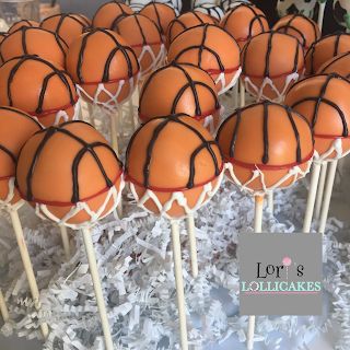 Lori's Lollicakes : 🏐🏀⚽️ Sports themed cake pops Basketball Cake Pops, Volleyball Cake, Soccer Ball Cake, Themed Cake Pops, Sports Themed Cakes, Sports Party Favors, Basketball Cake, Ball Cake, Chocolate Covered Treats