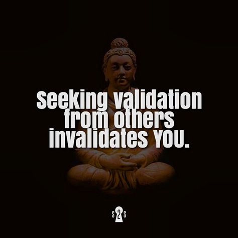 Don't seek for the validation of others but instead seek to become the best version of yourself possible. #Growth Validation Quotes, Fear Of Rejection, Prove Yourself, Fake Friend Quotes, Fabulous Quotes, Great Inspirational Quotes, Neville Goddard, Fake Friends, Best Version Of Yourself