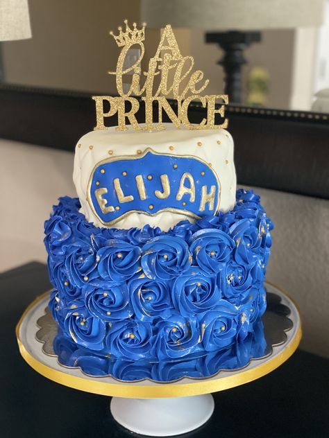 Prince Theme Cake, Royal Prince Cake, Prince Baby Shower Cake, Royalty Baby Shower, Royal Prince Birthday Party, Prince Birthday Theme, Prince Baby Shower Theme, Prince Cake, Crisco Recipes