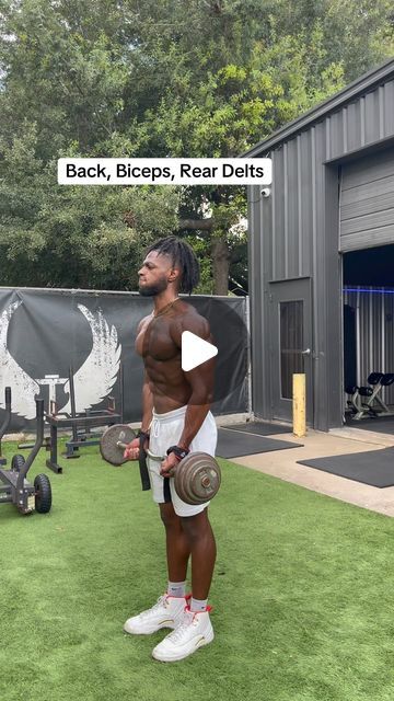 LJ Jordan| Creator on Instagram: "Back, Biceps, Rear Delts
-
-
-
#gym #gymmotivation #fitnessmotivation #physique" Back Workout, Jordan, Gym, Instagram