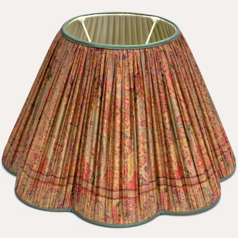 Sari Lampshades Lamp Shade Crafts, Decorate Lampshade, Painting Lamp Shades, Handmade Lampshades, Flat Rock, Lampshade Designs, Paper Lampshade, Colourful Living Room, Ikat Design