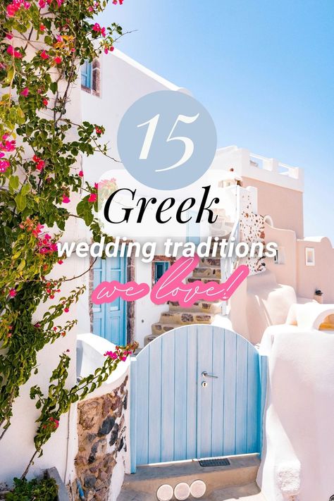 Greece Wedding Colors, Greek Wedding Inspiration, Greek Style Wedding Decorations, Greek Wedding Ideas, Greek Wedding Decor, Wedding Traditions Unique, Greece Wedding Venues, Destination Wedding Gift Bags, Greek Wedding Theme