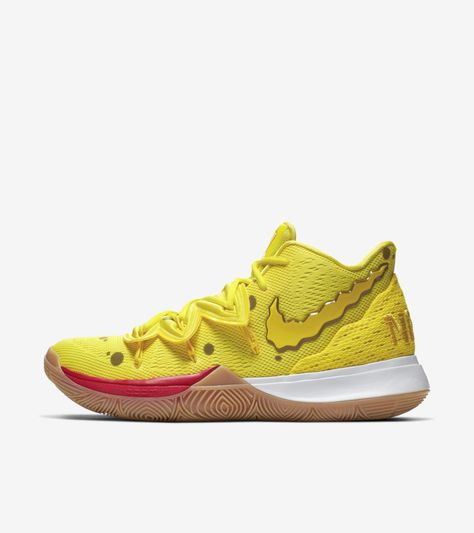 Aug 10, 2019 Nike Kyrie 5 Spongebob Squarepants $130 Download the Sneaker Crush here: snkcr.sh/2dDpWOC Kyrie 5 Spongebob, Nike Kyrie 5, Kyrie 5, Sneaker Nike, Best Basketball Shoes, Nike Snkrs, Nike Wallpaper, Kyrie Irving, Nike Kyrie