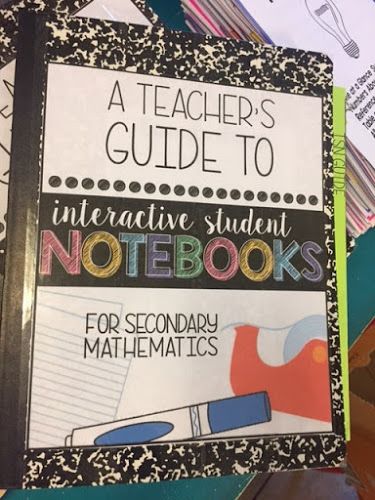 Interactive Notebooks High School, Llama Classroom, Interactive Math Notebooks, High School Math Classroom, Interactive Student Notebooks, Interactive Notes, College Algebra, Student Notebook, Middle School Math Classroom