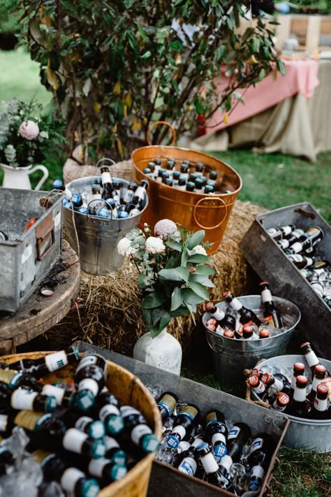 Wedding Drink Station, Backyard Design Ideas Budget, Small Backyard Design Layout, Small Backyard Design Ideas, Beer Wedding, Backyard Design Layout, Wedding Food Drink, Backyard Design Ideas, Wedding Buffet