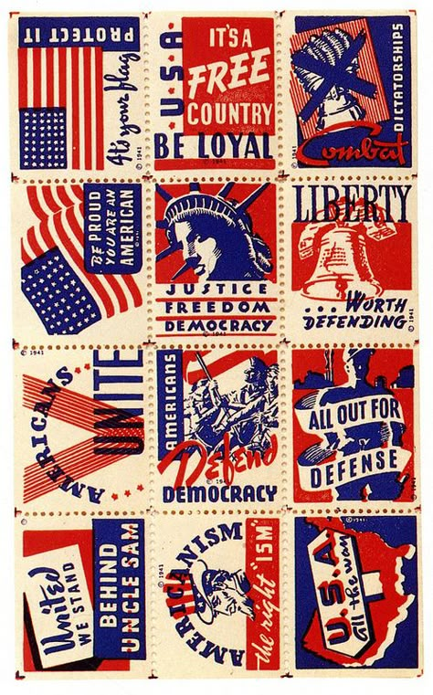 All Out For Defence | by paul.malon Paper Doily Crafts, Americana Design, Patriotic Pictures, Postage Stamp Design, Vintage Patriotic, 4th July Crafts, Free Vintage Printables, American Freedom, In Memoriam