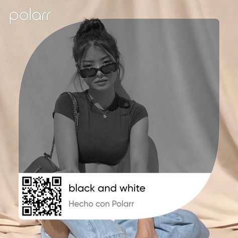 Vsco Black And White Filter, Black And White Polar Code, Black And White Polarr Code, Vsco Black And White, Black And White Preset, Black And White Filter, Aesthetic Effect, Code Pollar, White Filter