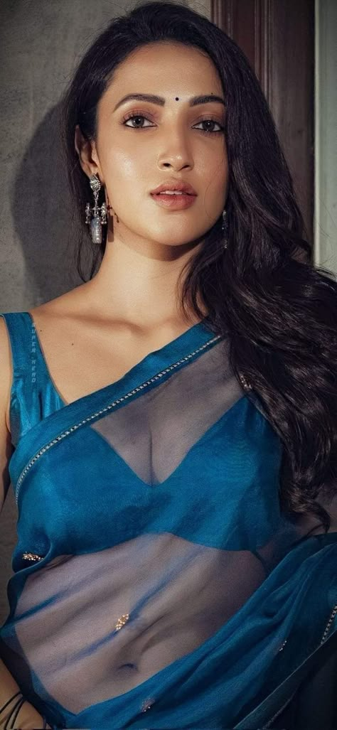 Neha Shetty, Actress Wallpaper, Blue Saree, Actress Hot Pics, Face Images, Indian Actress Hot Pics, Beautiful Smile Women, The Grace, Hot Pics