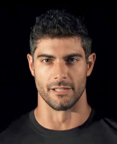 Jimmy Garoppolo James Richards, Jimmy Garoppolo, Nick Bateman, Bodybuilders Men, Raider Nation, Holy Moly, Nfl Players, Twin Babies, Male Face